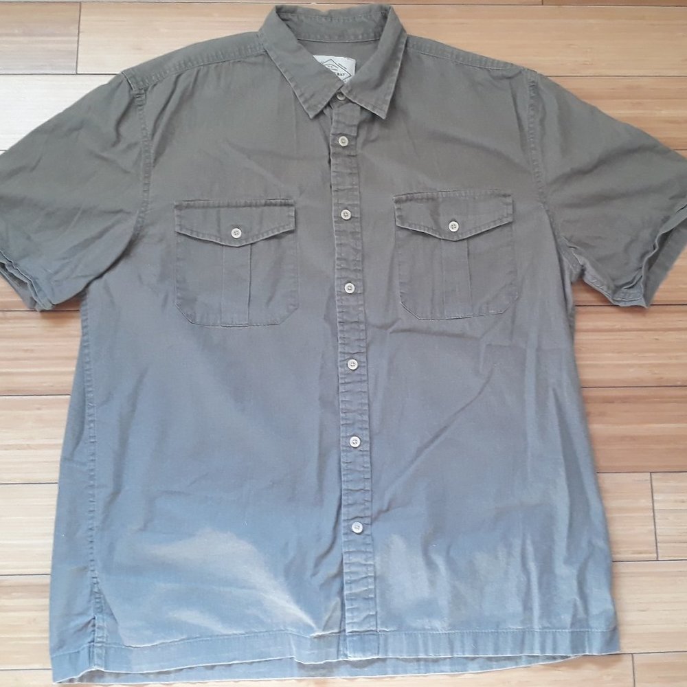 St. John's Bay Short Sleeve Button Down